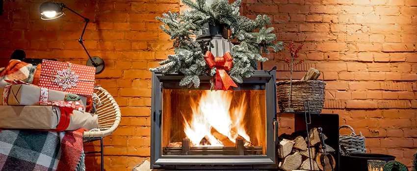 Travis Industries Linear Gas Fireplace Installation in Buckhall, Virginia