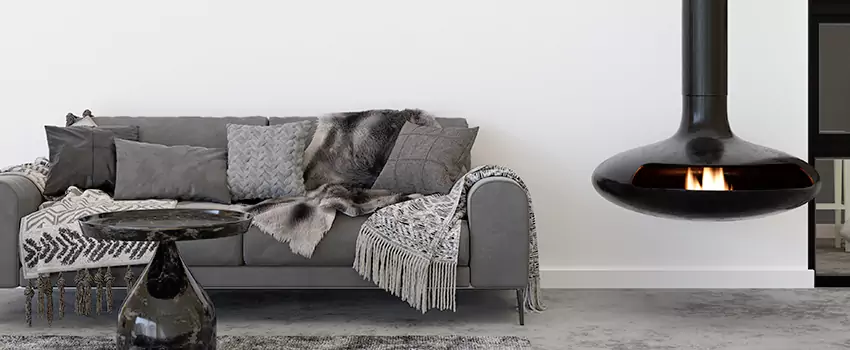 Circular Hanging Fireplace Installation Services in Buckhall, VA