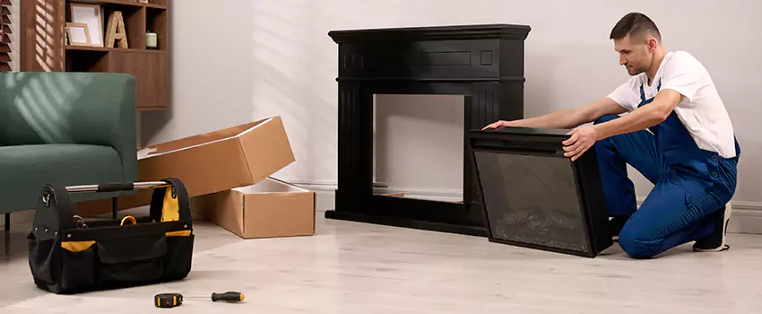 Old Rusted Metal Fireplace Repair And Replacement in Buckhall, VA